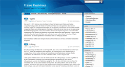 Desktop Screenshot of franks-passivhaus.de